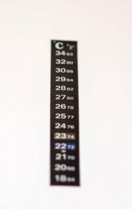 Термометр самоклеющийся 18-34 °С