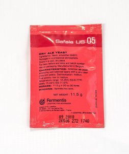 Дрожжи пивные US-05 SafAle Fermentis, 10 грамм