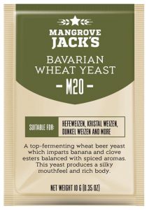 Дрожжи пивные Mangrove Jack’s «Bavarian Wheat M20», 10г