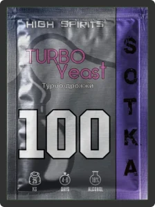 Спиртовые турбо дрожжи для самогона High Spirits SOTKA на 100л