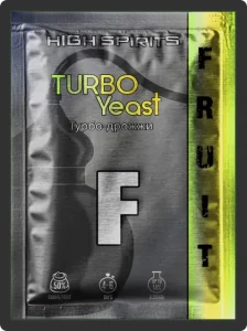 Спиртовые турбо дрожжи для самогона High Spirits Fruit, 60г